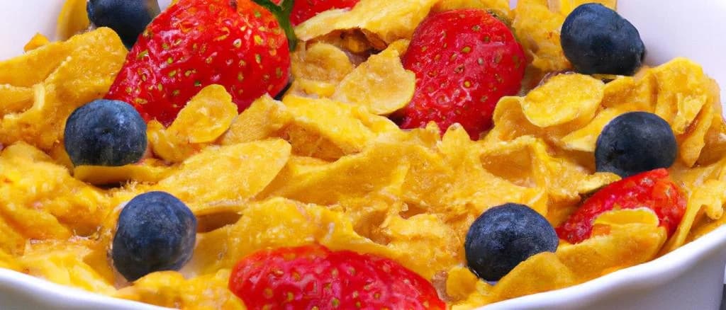 Flocons de maïs glacés au sucre image