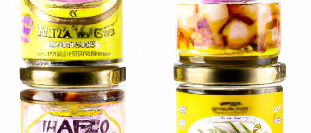 Various unsalted margarine products in different packaging designs on a wooden kitchen counter