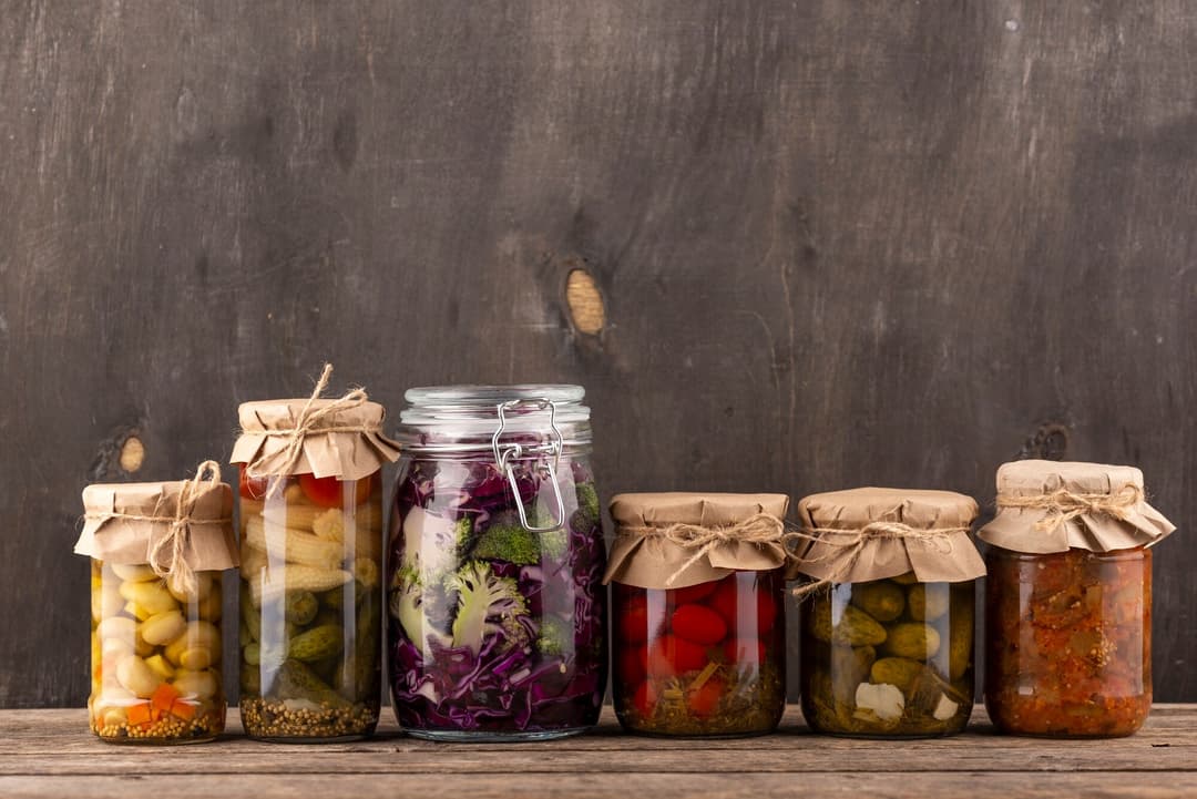 pickled fruits and vegetables