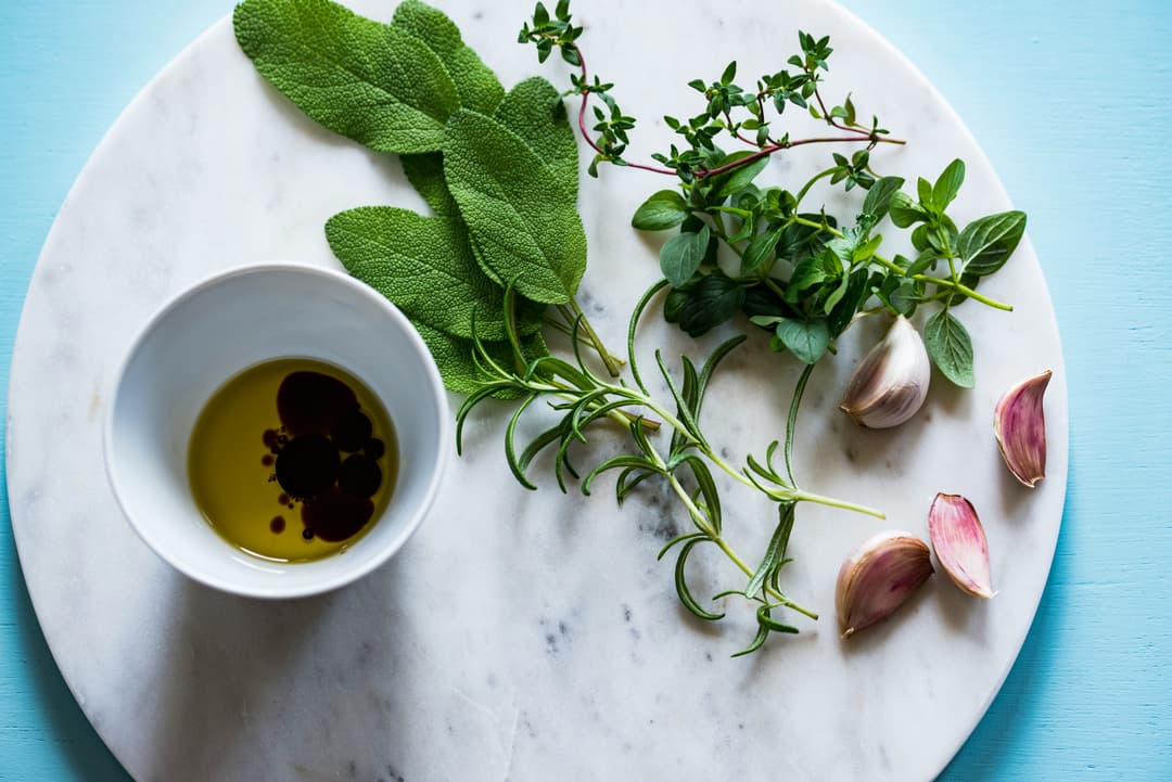 Olive Oil and Herbs