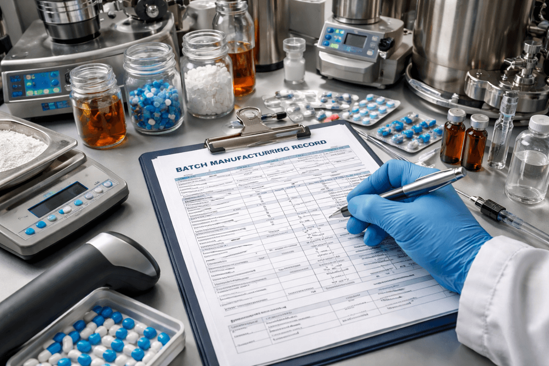 what is batch manufacturing record